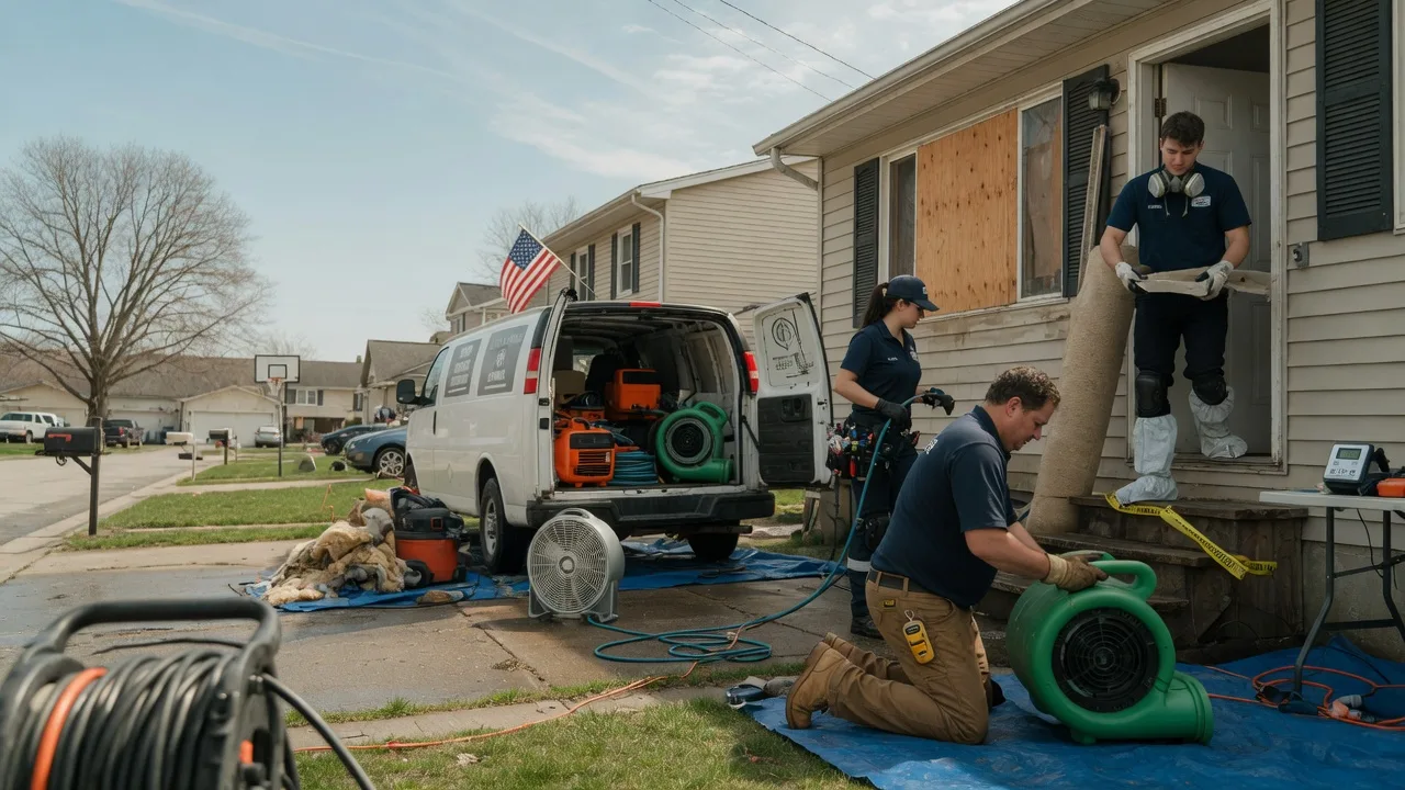 Water Damage Restoration in Newtown, VA near me